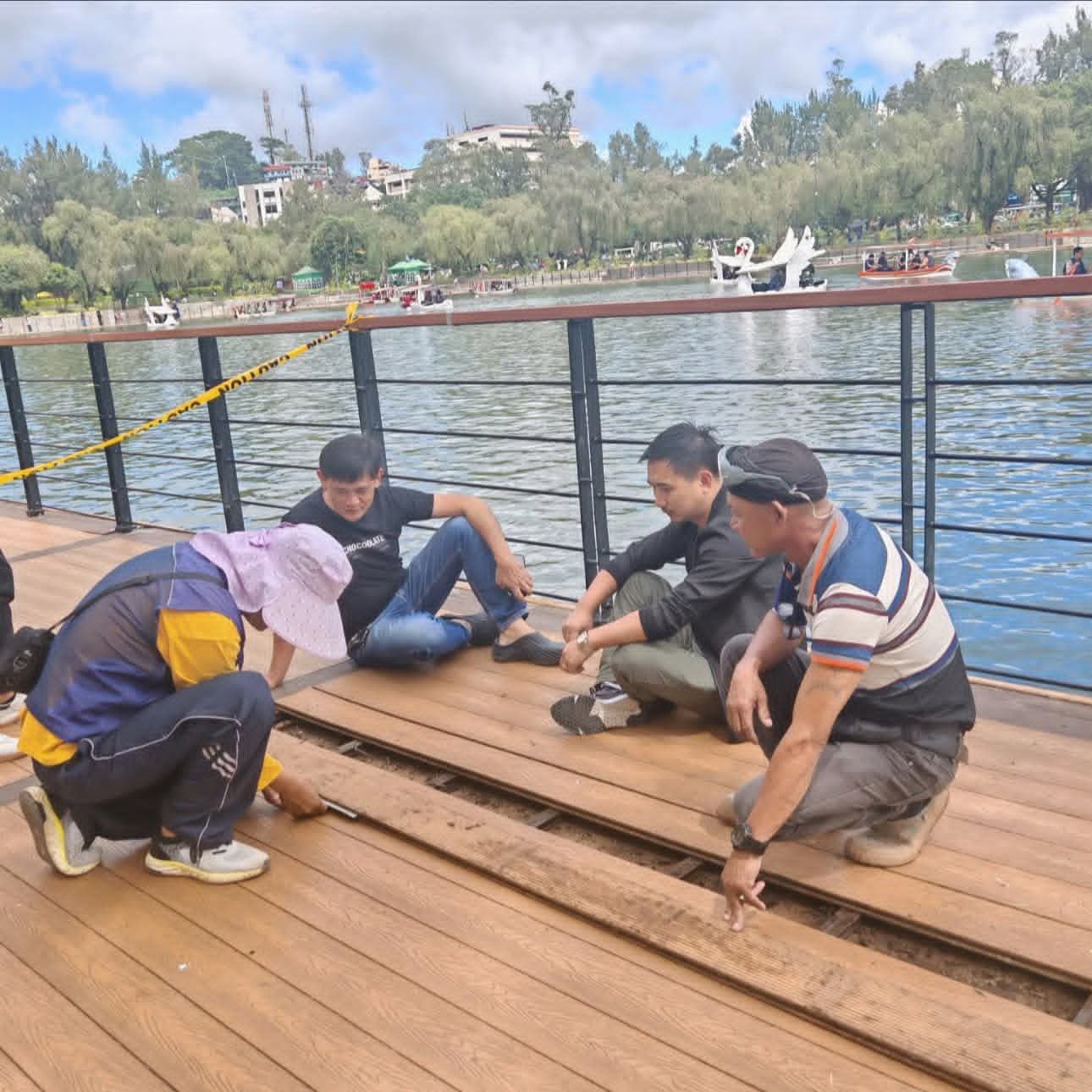 Baguio asks patience over Burnham Lake repairs