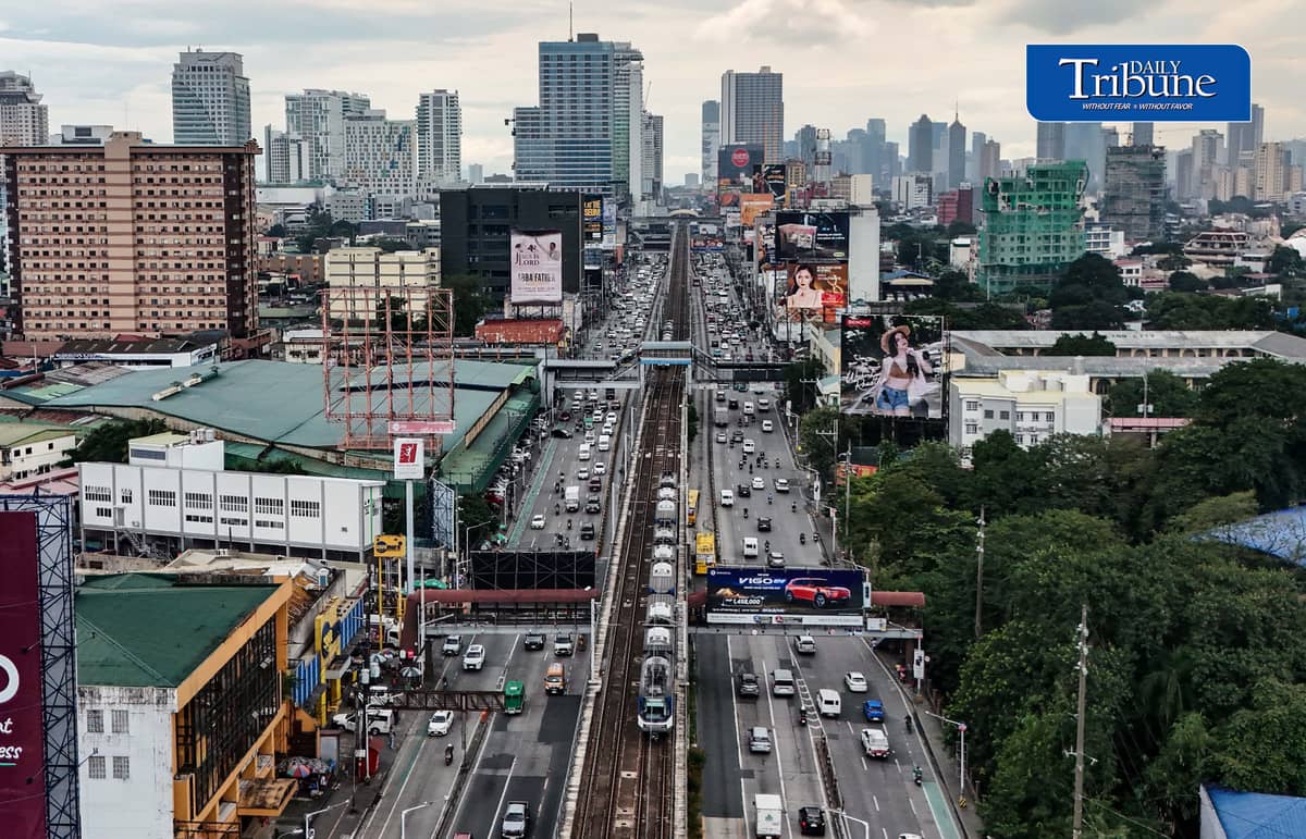 (October 13 2026) Metro Rail Transit (MRT3) trains seen running on its train track in Quezon City on Tuesday October 13 2026. The Department of Transportation (DOTr) announced that the country's railway projects would require up to 20,000 personnel for various light rail and other train systems. Photo/Analy Labor