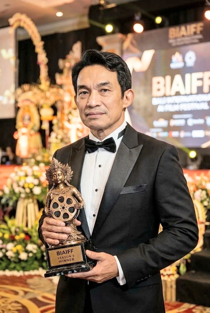 Vincent Soberano sweeps Bali International AI Film Festival