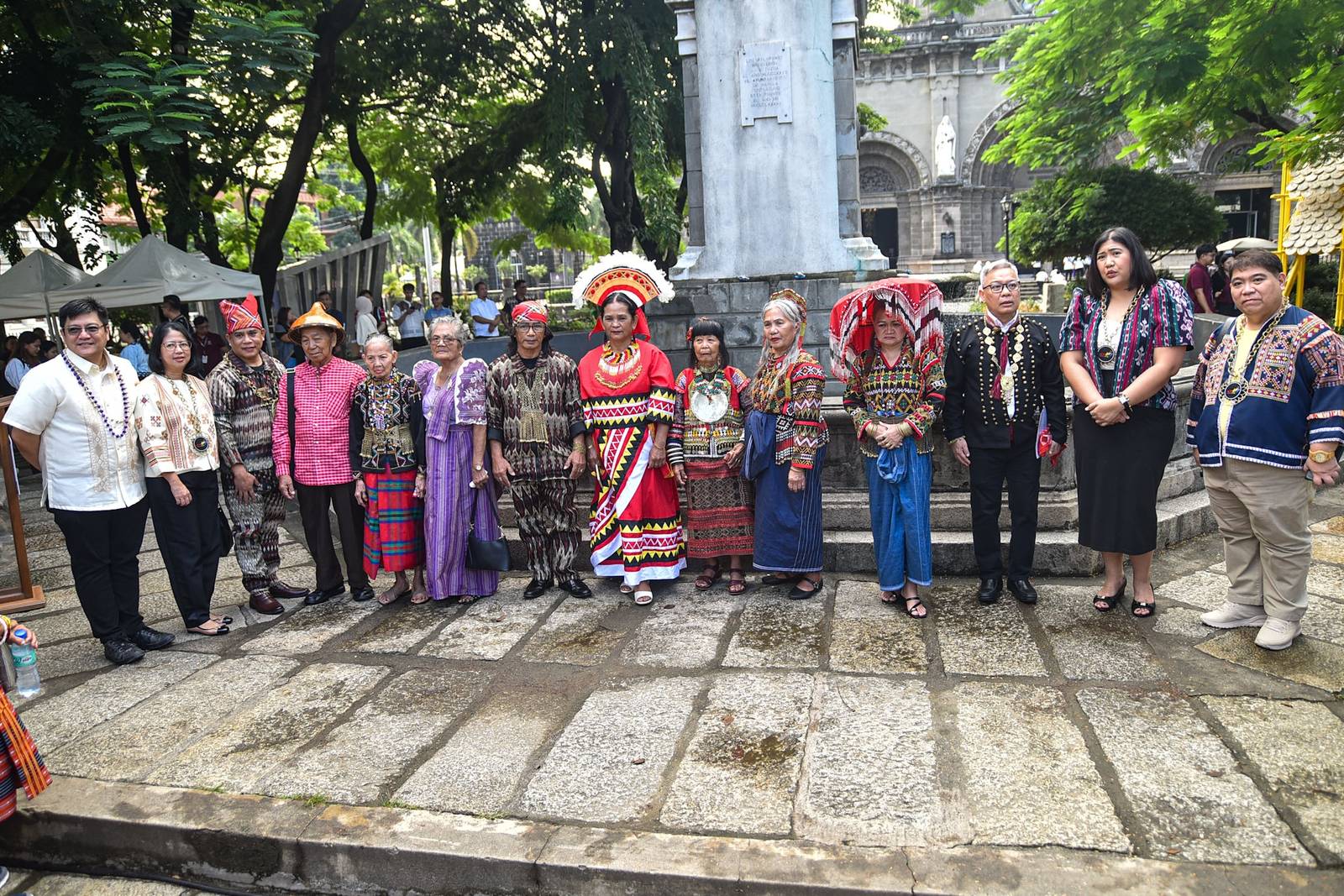 Representatives from 41 Indigenous Peoples groups join a colorful parade through Intramuros, Manila as part of Dayaw 2026, organized by the National Commission for Culture and the Arts (#NCCA) in celebration of National Indigenous Peoples Month on October 13. l Zedrich Xylak Madrid