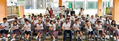 Security Bank Foundation turns plastic waste into classroom chairs
