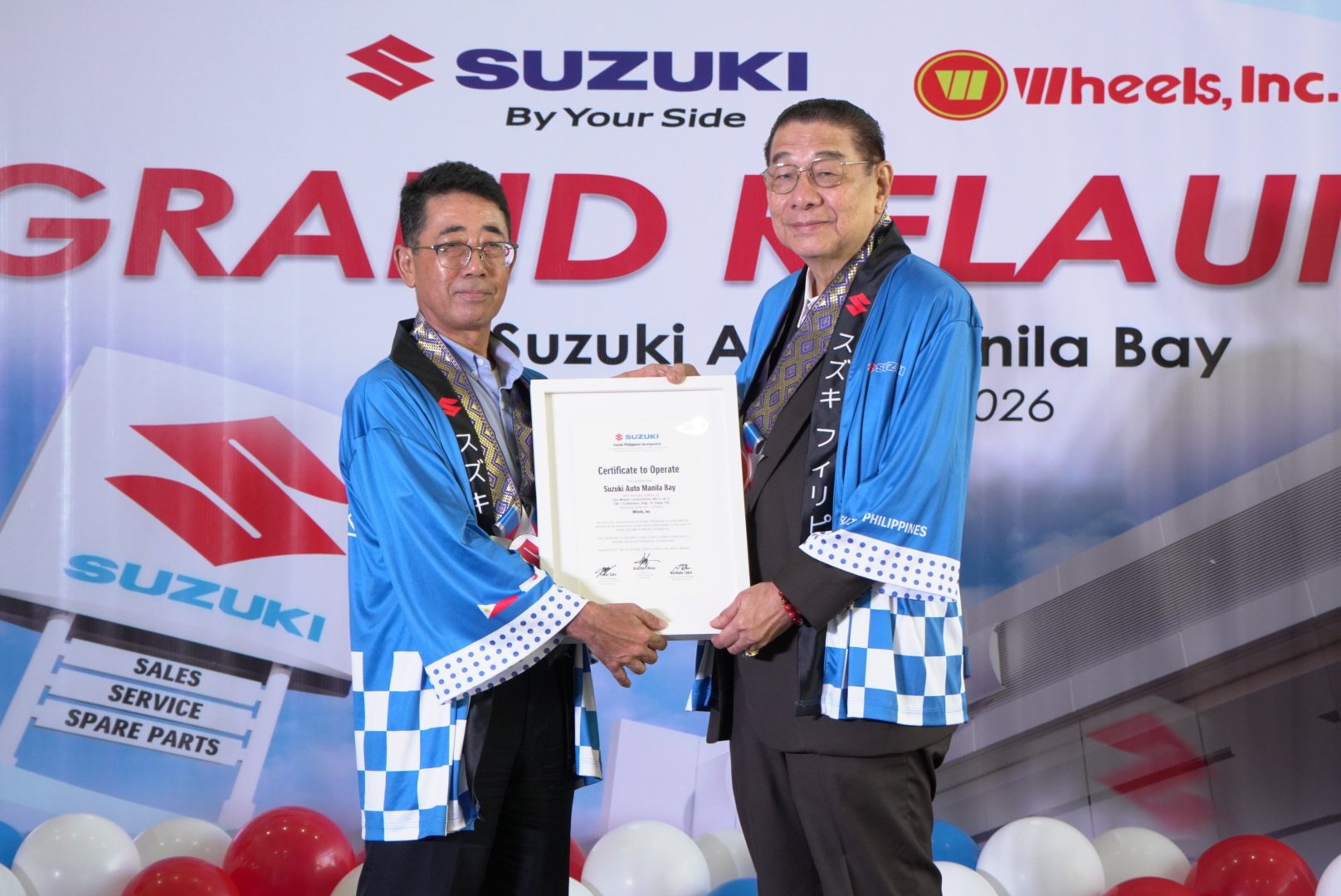 Suzuki Auto Manila Bay reopens with upgraded facilities
