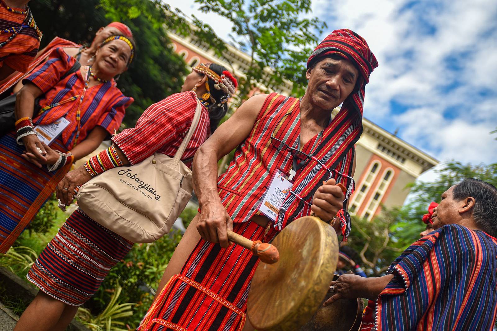Representatives from 41 Indigenous Peoples groups join a colorful parade through Intramuros, Manila as part of Dayaw 2026, organized by the National Commission for Culture and the Arts (#NCCA) in celebration of National Indigenous Peoples Month on October 13. l Zedrich Xylak Madrid