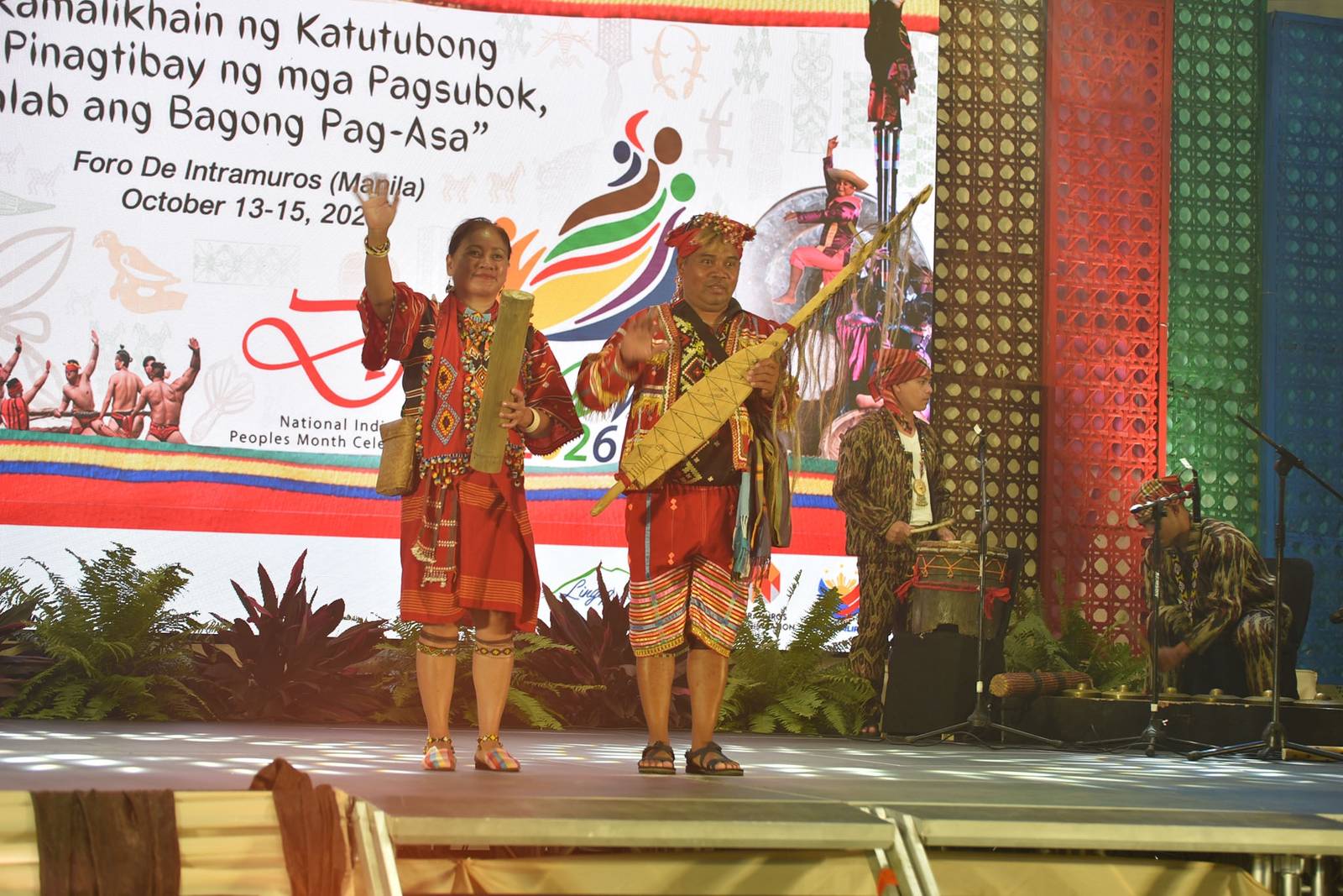 National Commission for Culture and the Arts (NCCA) formally opens DAYAW 2026 in commemoration of National Indigenous Peoples Month, gathering more than 200 Indigenous Peoples, cultural bearers, artists, educators, and youth from 41 IP community clusters across Luzon, Visayas, and Mindanao at the Foro de Intramuros, Manila, on October 13. 

The three-day celebration highlights the rich cultural heritage, creativity, and traditions of Indigenous communities through performances, demonstrations, forums, and a trade fair. l Zedrich Xylak Madrid