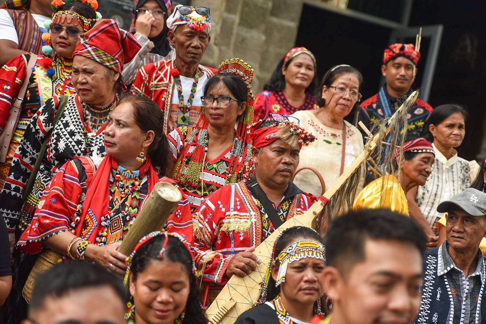 Representatives from 41 Indigenous Peoples groups join a colorful parade through Intramuros, Manila as part of Dayaw 2026, organized by the National Commission for Culture and the Arts (#NCCA) in celebration of National Indigenous Peoples Month on October 13. l Zedrich Xylak Madrid