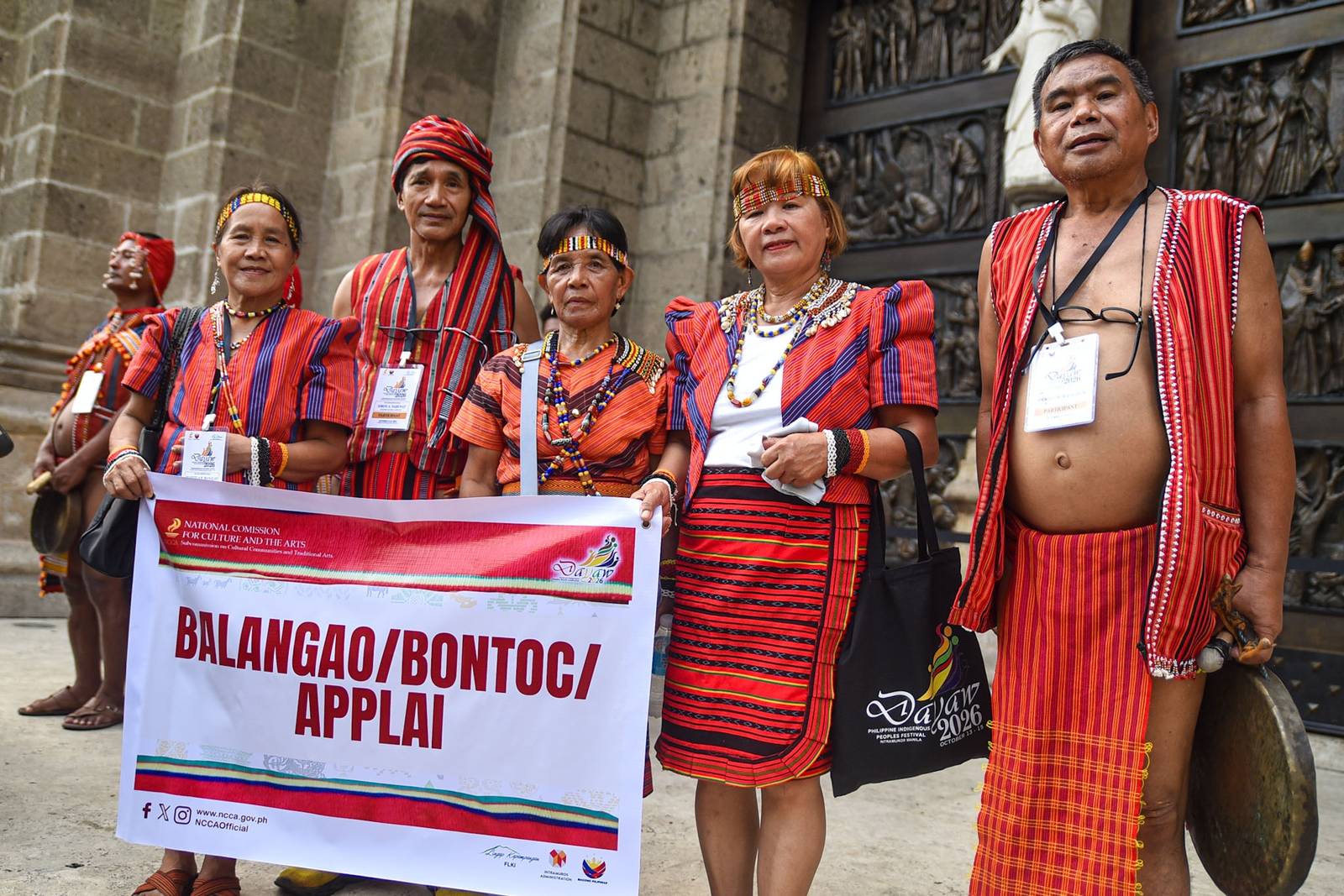 Representatives from 41 Indigenous Peoples groups join a colorful parade through Intramuros, Manila as part of Dayaw 2026, organized by the National Commission for Culture and the Arts (#NCCA) in celebration of National Indigenous Peoples Month on October 13. l Zedrich Xylak Madrid