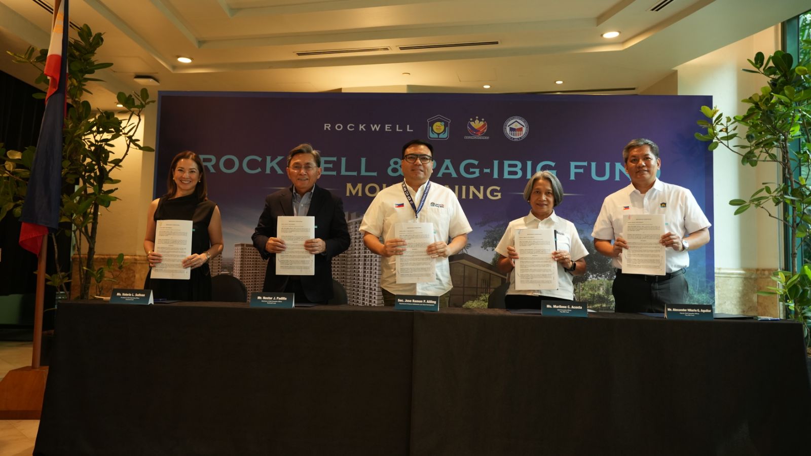 Rockwell, Pag-IBIG team up to widen housing choices