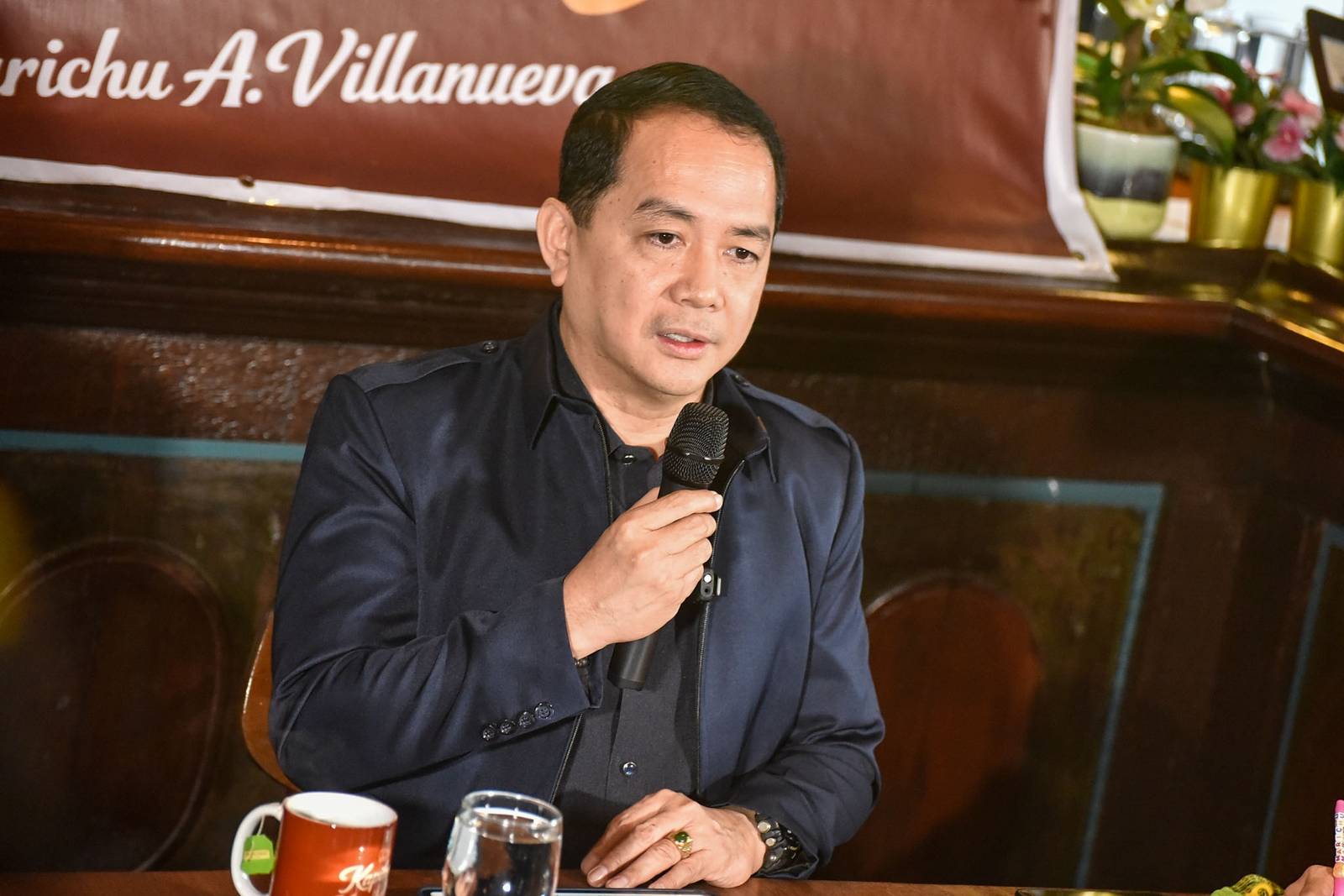 Bureau of Customs (BOC) Commissioner Ariel Nepomuceno discusses the agency’s revenue collection targets during a forum in Manila, on October 14. 

BOC is tasked with collecting a significant share of government revenues to support the proposed P7.3-trillion national budget. l Zedrich Xylak Madrid
