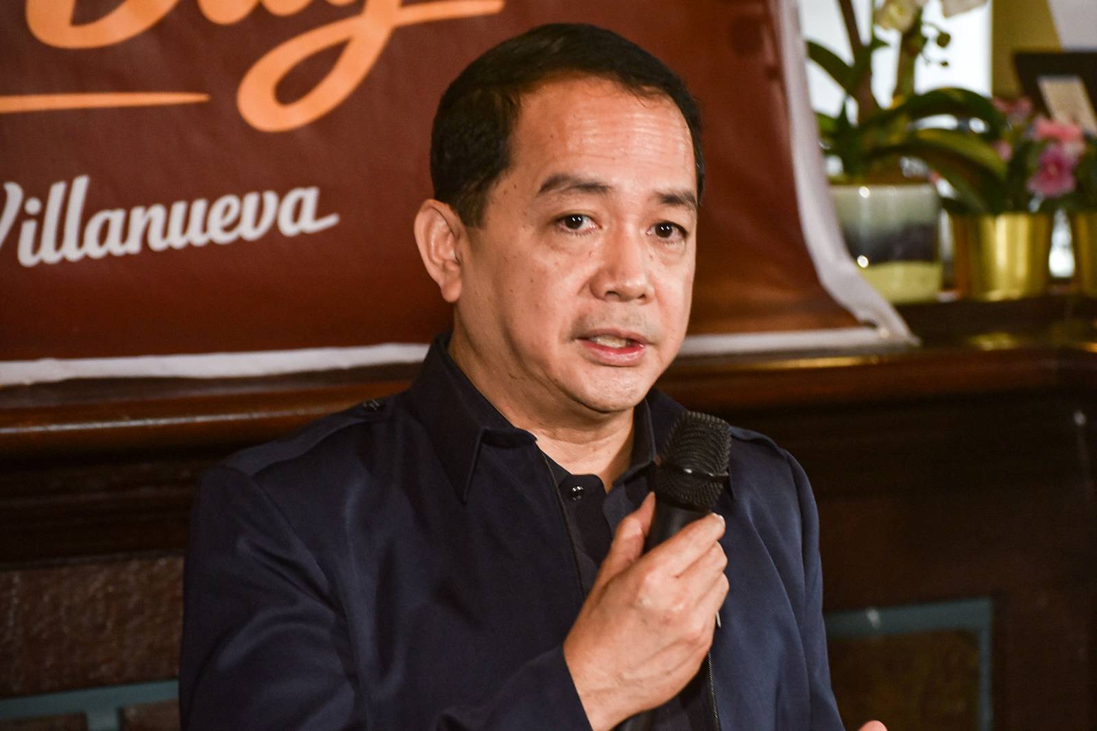 Bureau of Customs (BOC) Commissioner Ariel Nepomuceno discusses the agency’s revenue collection targets during a forum in Manila, on October 14. 

BOC is tasked with collecting a significant share of government revenues to support the proposed P7.3-trillion national budget. l Zedrich Xylak Madrid