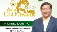 MORE chief Roel Castro earns Asia CEO Awards recognition