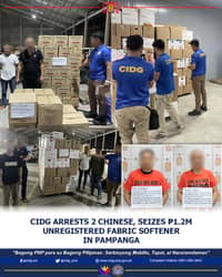 P1.2M unregistered fabric softener products seized in Pampanga