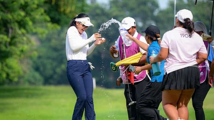 Lee ends title drought