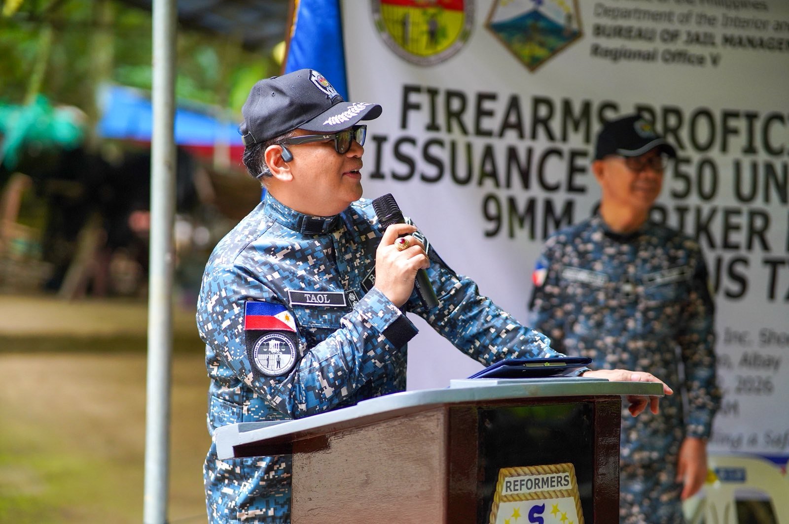 BJMP Bicol issues 50 pistols to personnel after firearms training