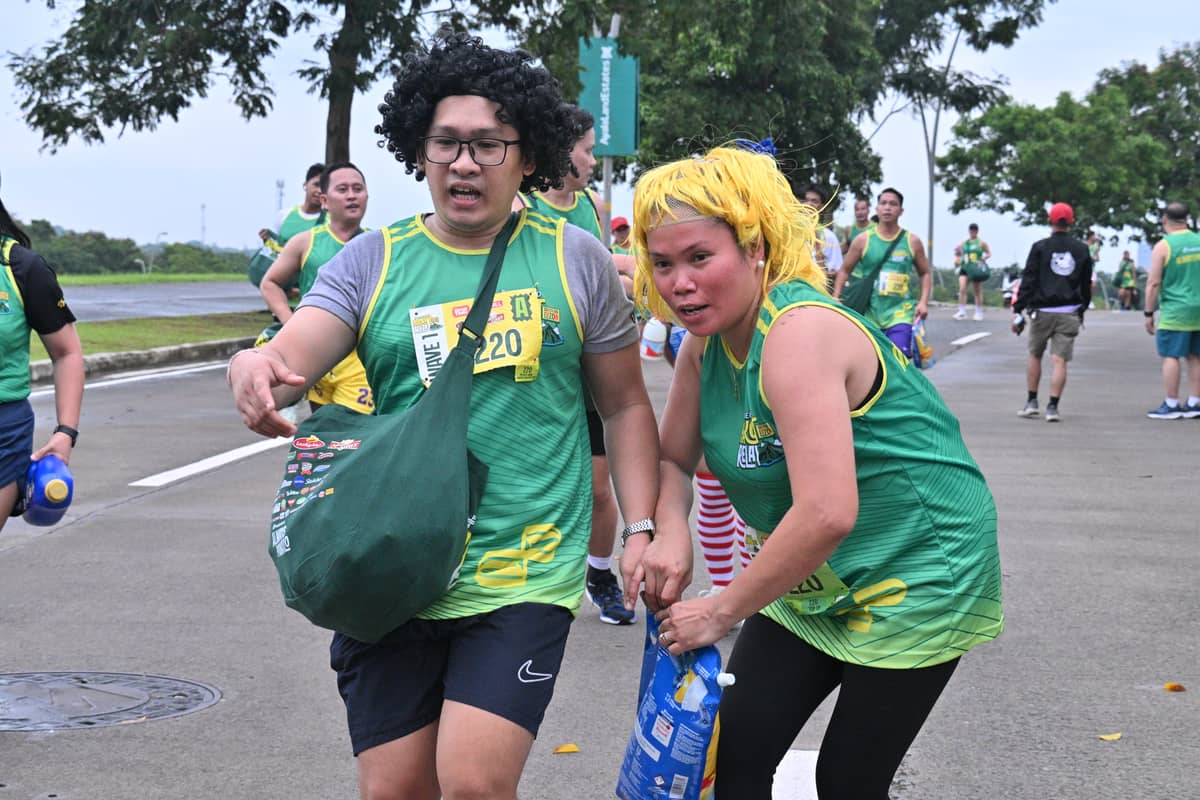 PARTICIPANTS put their speed and strategy to the test.