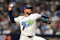 FREDDY Peralta makes his presence felt, leading the Tampa Bay Rays to a 3-1 win over the Cleveland Guardians to tie their ALCS series on Tuesday.