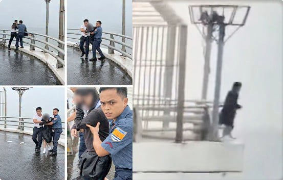 PNP commends maritime officers who rescued ‘jumper’