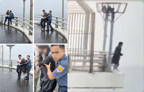 PNP commends maritime officers who rescued ‘jumper’