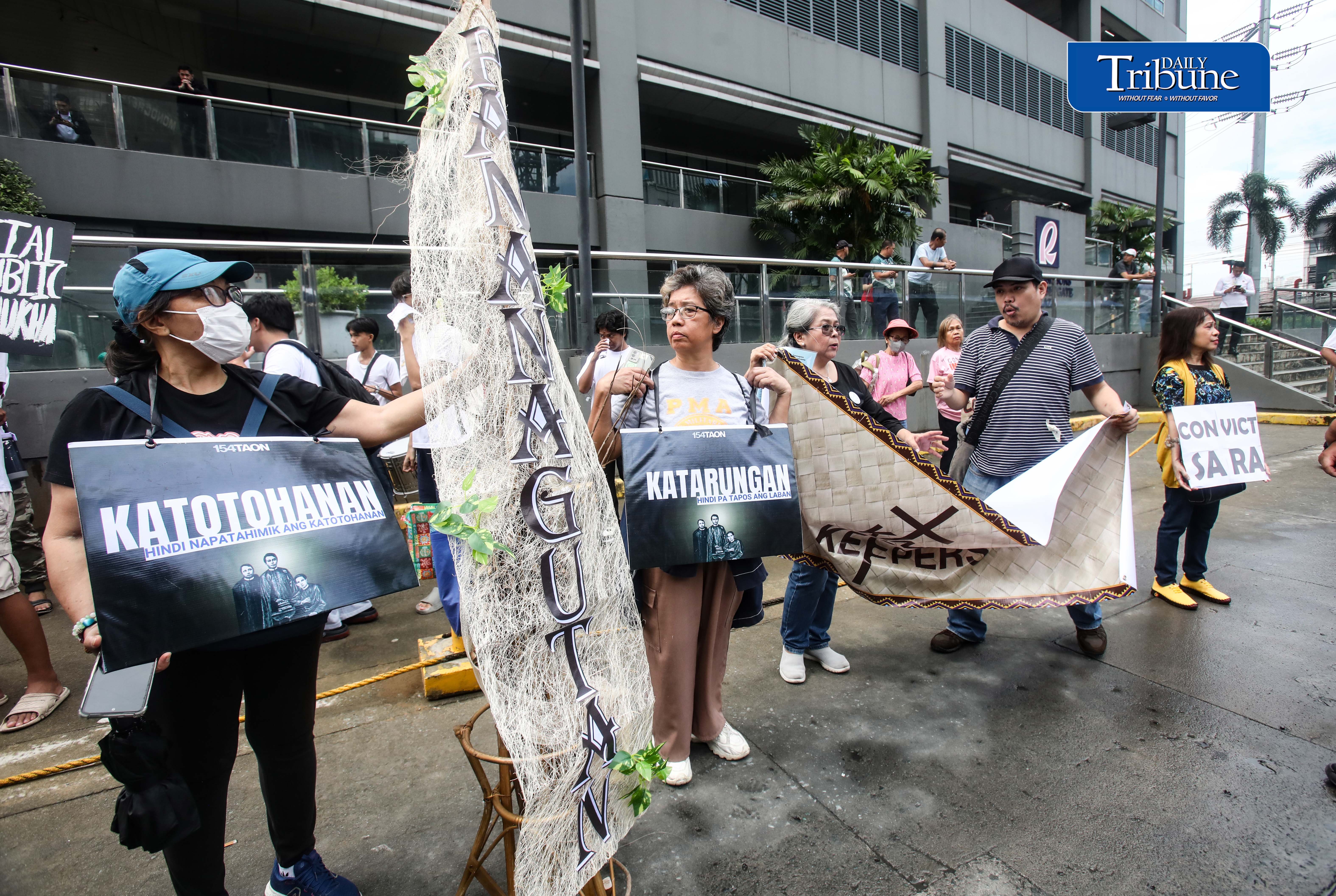 Youth rally against the OVP 
