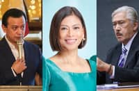 Former Senator Antonio "Sonny" Trillanes IV, former congresswoman Stella Quimbo, and Senate President Pro Tempore Vicente "Tito" Sotto III were all named as alleged recipients of cash-filled suitcases from the former security aides of former congressman Zaldy Co.