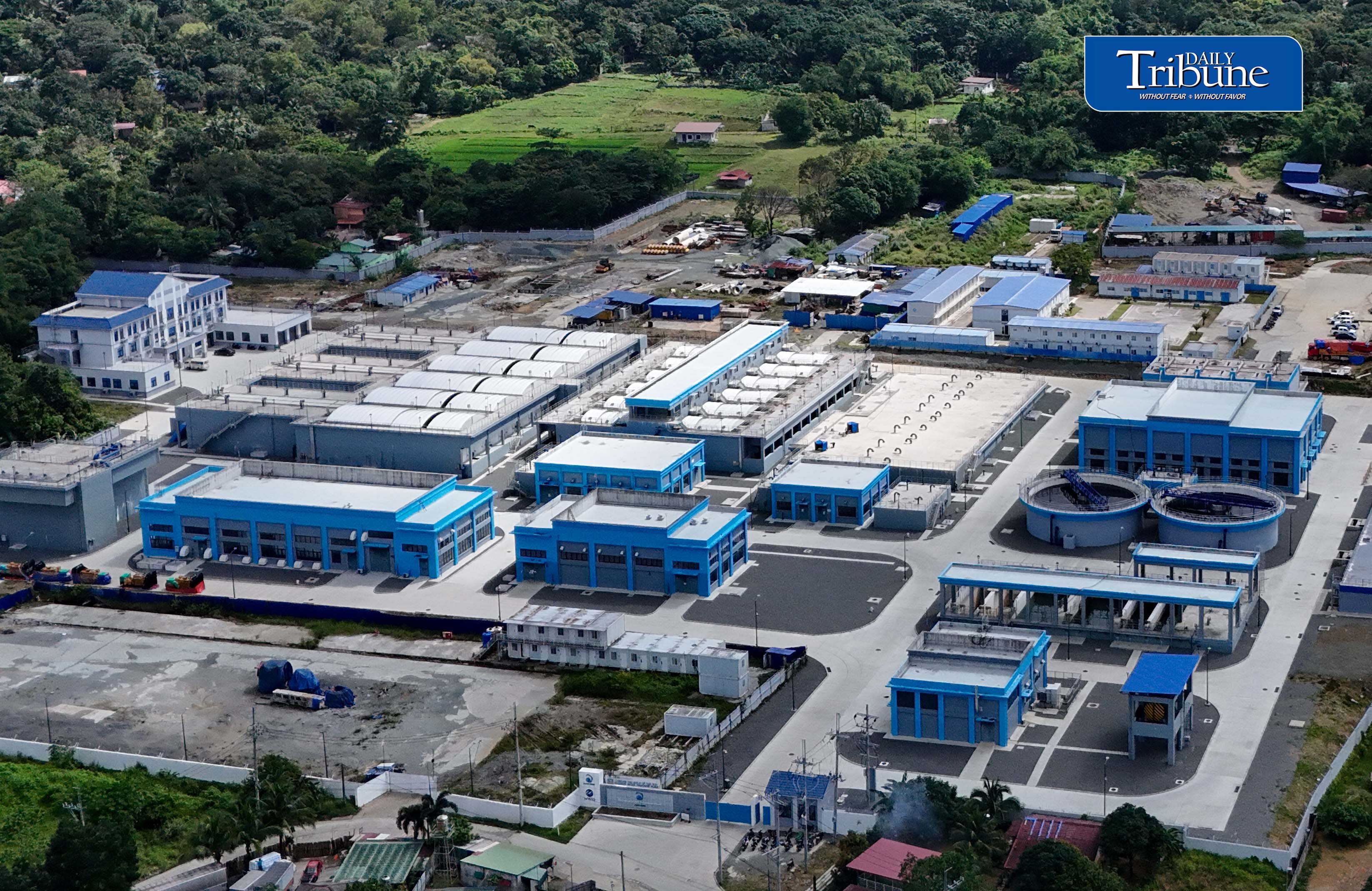 Manila Water treatment plant 