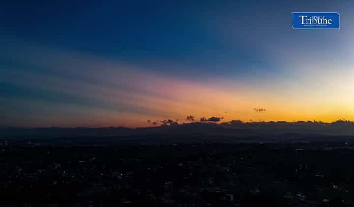 Lights before sunrise
