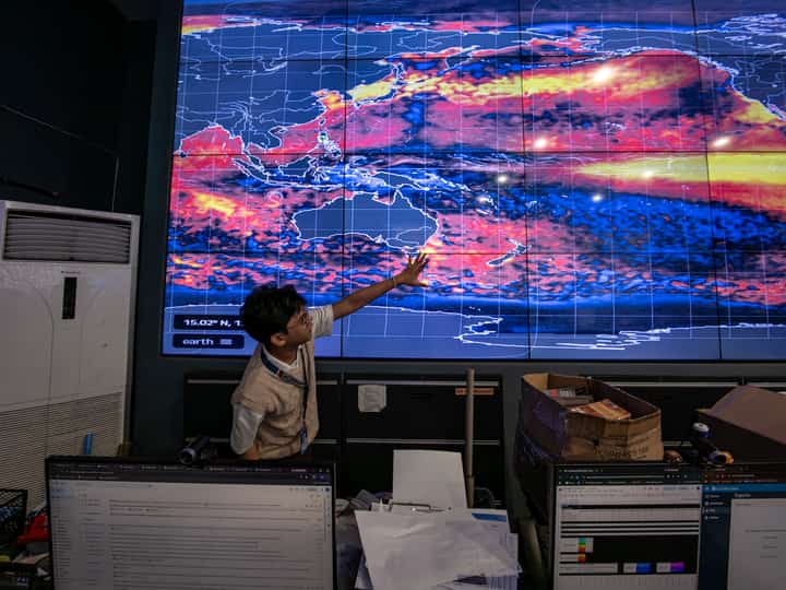 Sea Surface Temperature anomaly model at MDRRMO Command Center