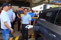 Marcos inspects Balanga Green Mobility Hub in Bataan