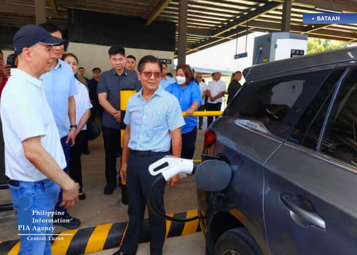 Marcos inspects Balanga Green Mobility Hub in Bataan