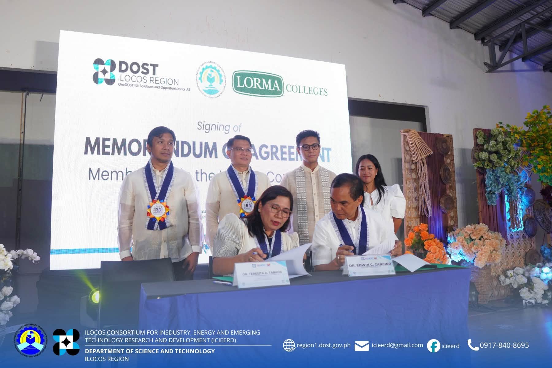 DOST-Ilocos expands research network with two new member institutions