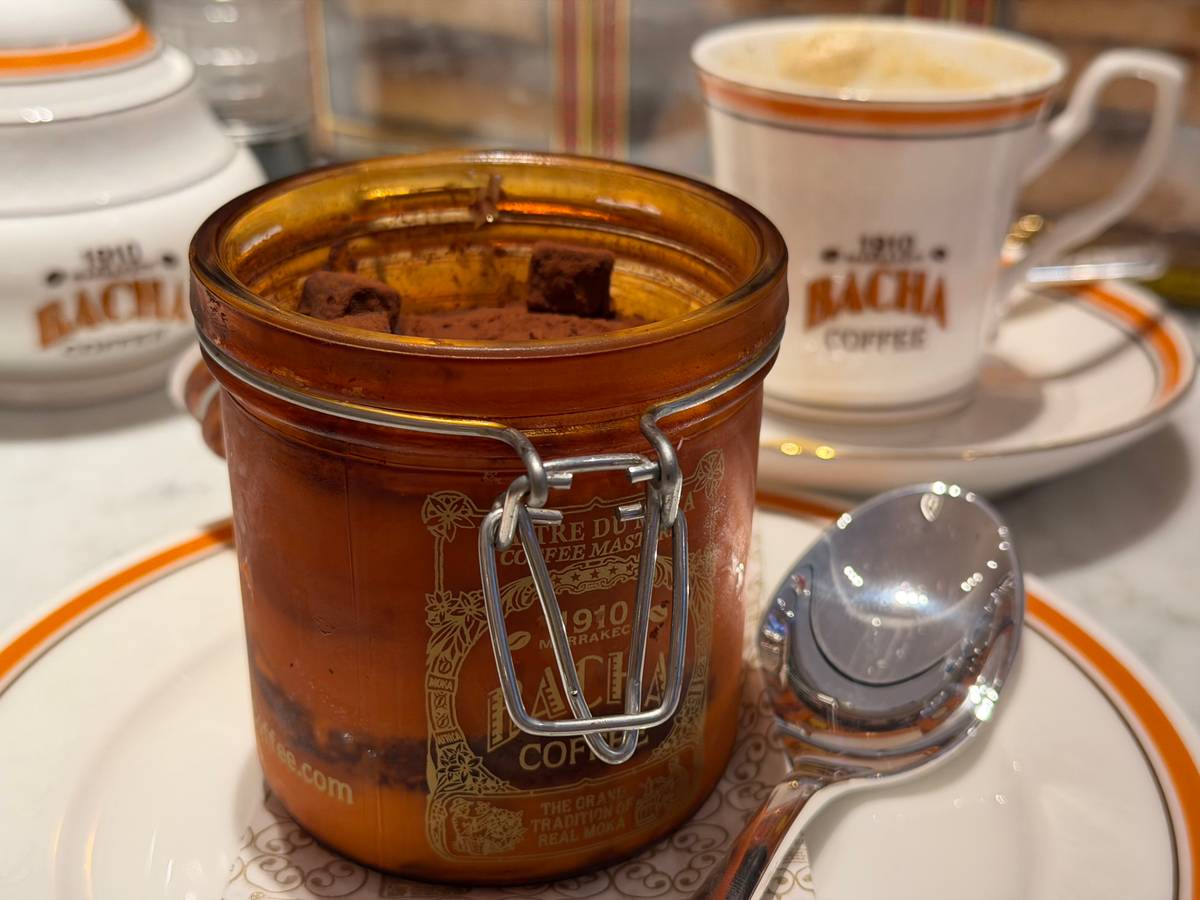 Bacha Coffee Tiramisu.