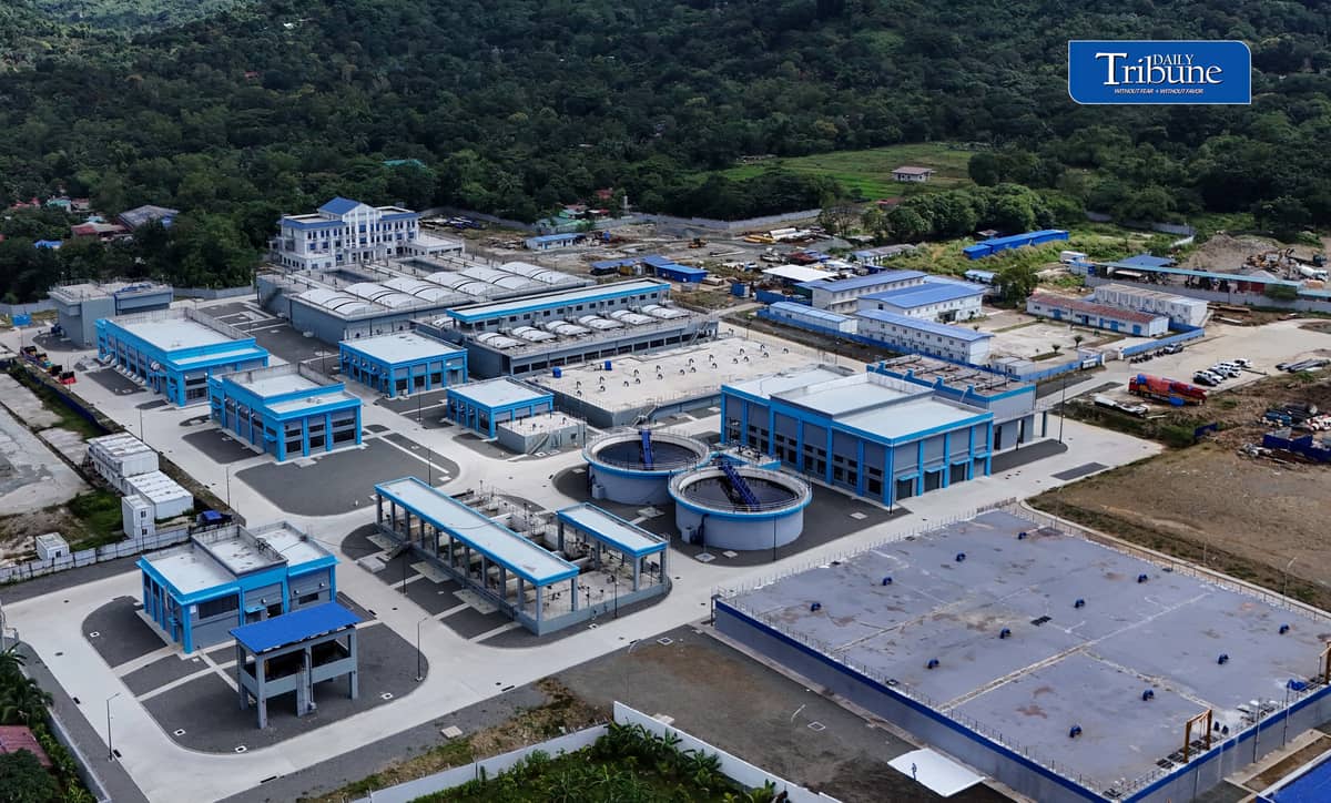 (October 15 2026) The aerial shot of the nearly completed Kaysakat Manila Water Treatment Plant in Sitio Kaysakat, Barangay San Jose, Antipolo City, Rizal, on Thursday, October 15, 2026. With a capacity of 220 million liters per day, the facility is expected to benefit over one million residents in Antipolo City and nearby Rizal municipalities by treating water from the Upper Wawa Dam under Phase 2 of the Wawa-Calawis Water Supply System. It will diversify water sources and reduce dependence on Angat Dam during dry spells and El Niño events. Meanwhile the Metropolitan Waterworks and Sewerage System (MWSS) has issued an official statement asserting that there will be no water supply crisis in Metro Manila, despite the threat of a "very strong" or Super El Niño expected to persist until early 2027. According to the agency, current water levels at Angat Dam are sufficient to meet the public's needs. Photo/Analy Labor