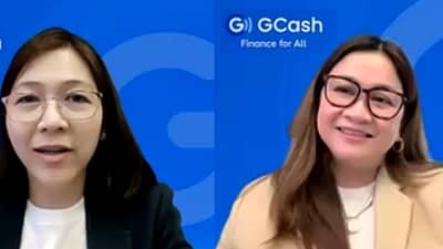 COL Financial Screenshot
Evelyn Ng, chief financial officer of Mynt (left) and Mynt president and CEO Martha Sazon speak at an investors’ briefing held online last week.