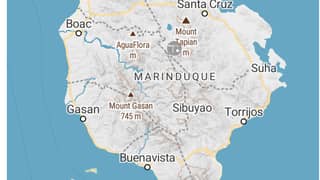 A map of Marinduque province, whose government is contesting a $25-million legal fee claim linked to the Marcopper mining settlement.