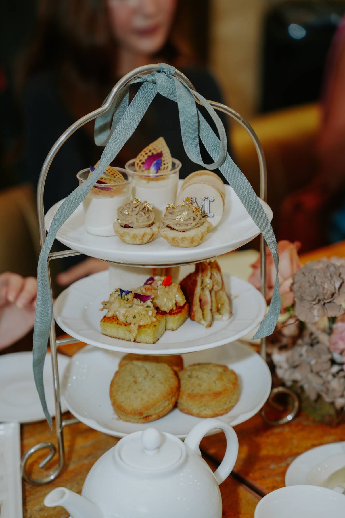 THE specifically curated High Tea features a selection of sweet and savory creations that reflect the character of both Max Mara and Lusso.