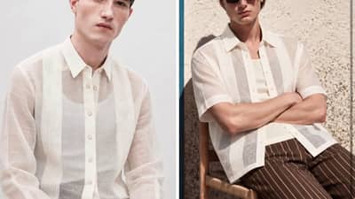 Avel Bacudios modern take on the traditional Barong Tagalog
