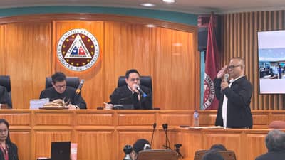 Rodante Orbillo, one of the alleged bagmen of former congressman Zaldy Co, took the witness stand on Thursday, 15 October, at the Sandiganbayan Third Division to testify in the ongoing bail hearings of former House Speaker Martin Romualdez.