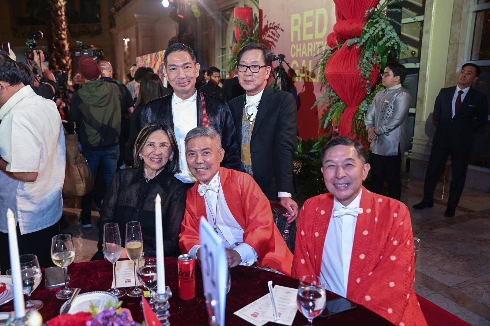 LULU Tan Gan Chito Vijandre, Ricky Toledo (seated), Joey Samson and Jojie Lloren (standing).