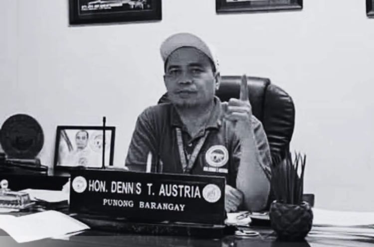 Barangay Santa Anastacia Chairman Dennis Tenorio Austria, 50, was fatally shot in Santo Tomas City, Batangas, on 15 October. Police have identified a person of interest as investigators examine a previous threats complaint.