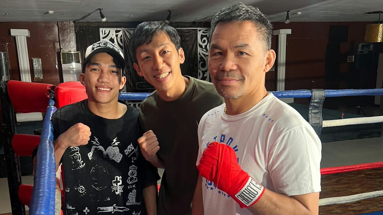 Stablemates Fajardo, Medecilo heat up elorde training