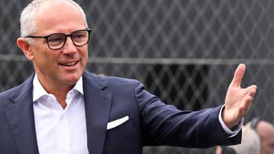 FORMULA One president Stefano Domenicali gestures ahead of the Dutch Grand Prix at Zandvoort, two months before the announcement of a historic return to Africa.