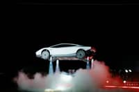 A GRAB taken on 16 October 2026 from a live feed released by Tesla shows the company unveiling on 15 October its next-generation Roadster electric car in McGregor, Texas, United States.