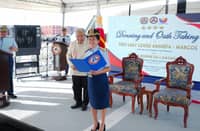 FIRST Lady Liza Araneta-Marcos holds the rank of Vice Admiral in the Philippine Coast Guard Auxiliary’s Executive Squadron.