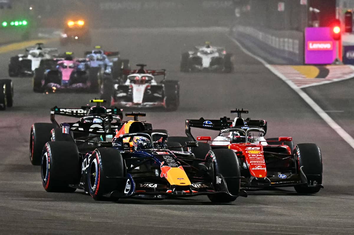 RED Bull’s Max Verstappen leads Ferrari rival Charles Leclerc through Singapore’s Marina Bay Street Circuit, with a new venue planned in Bugesera to bring world championship racing back to the African continent.