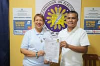 Former Governor Marilou Cayco has filed a certificate of candidacy for the Batanes congressional seat on Friday.