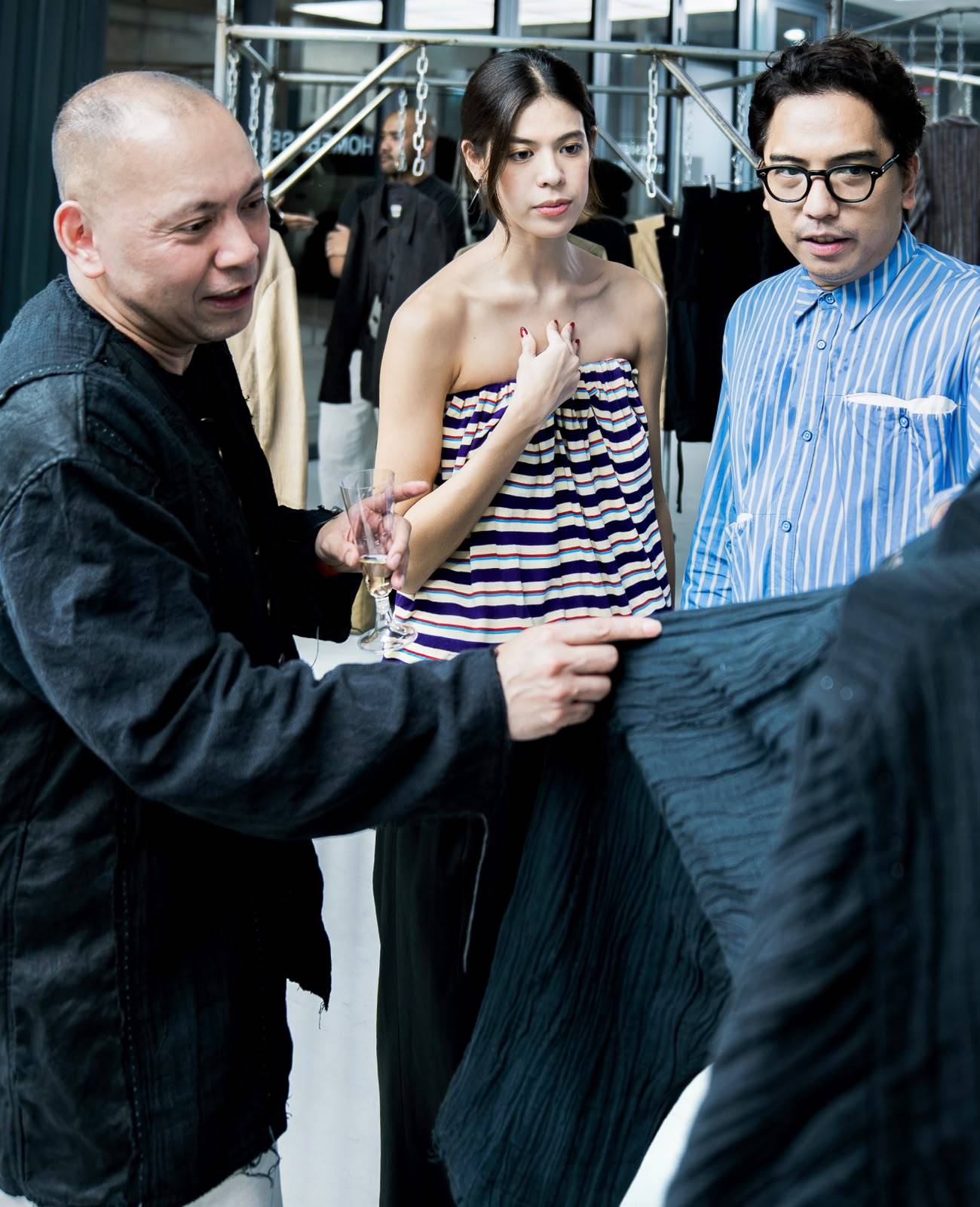 DENNIS Perez, Alison Black and photographer Belg Belgica.