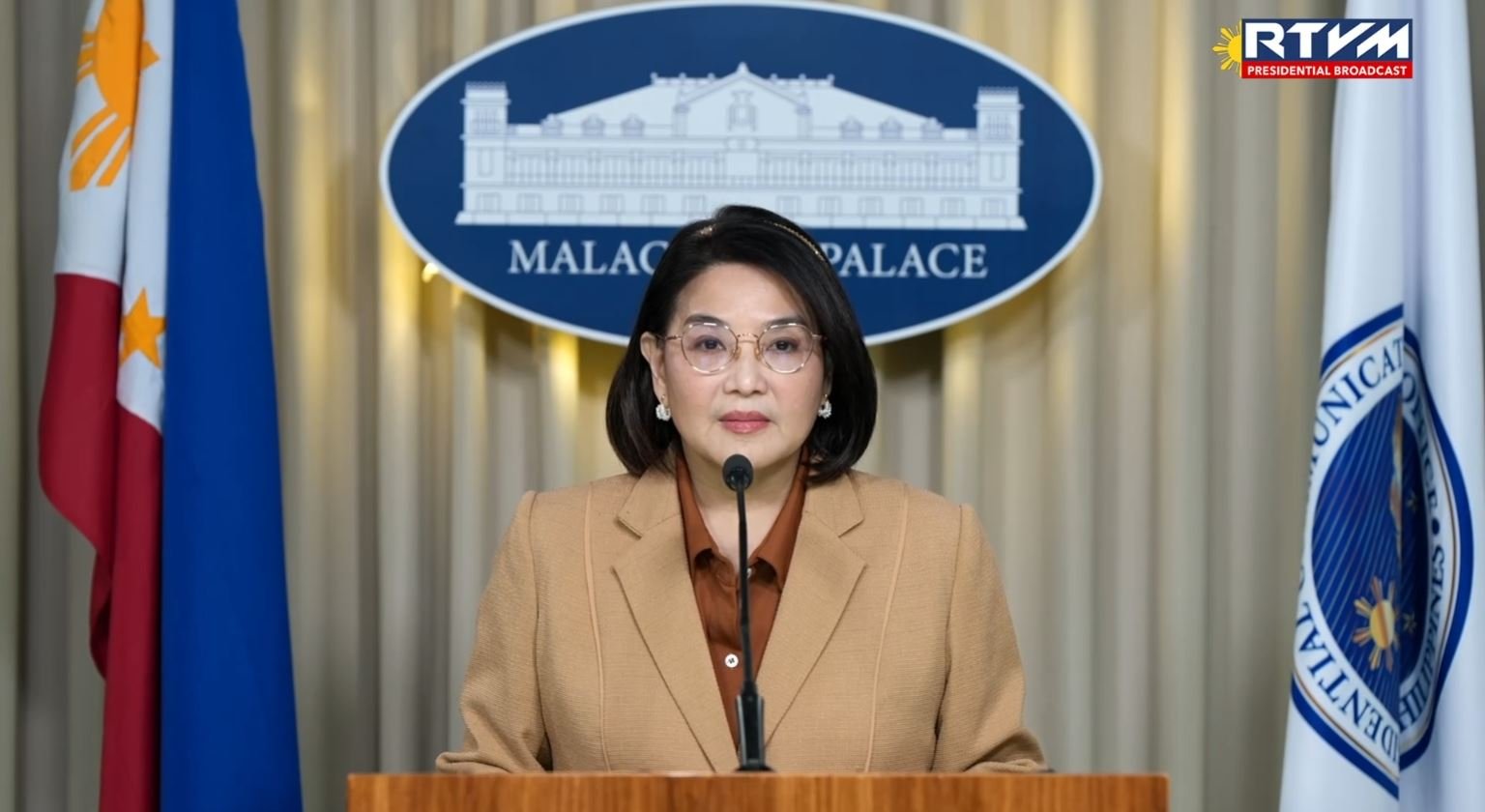 PALACE Press Officer Claire Castro