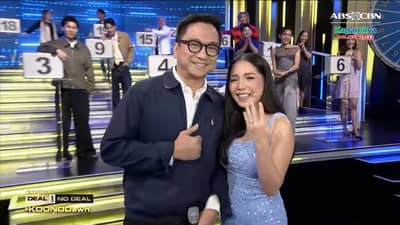 Its a yes! Dawn Chang received a romantic surprise when her boyfriend, National Police Commission (Napolcom) Commissioner Rafael Vicente Calinisan