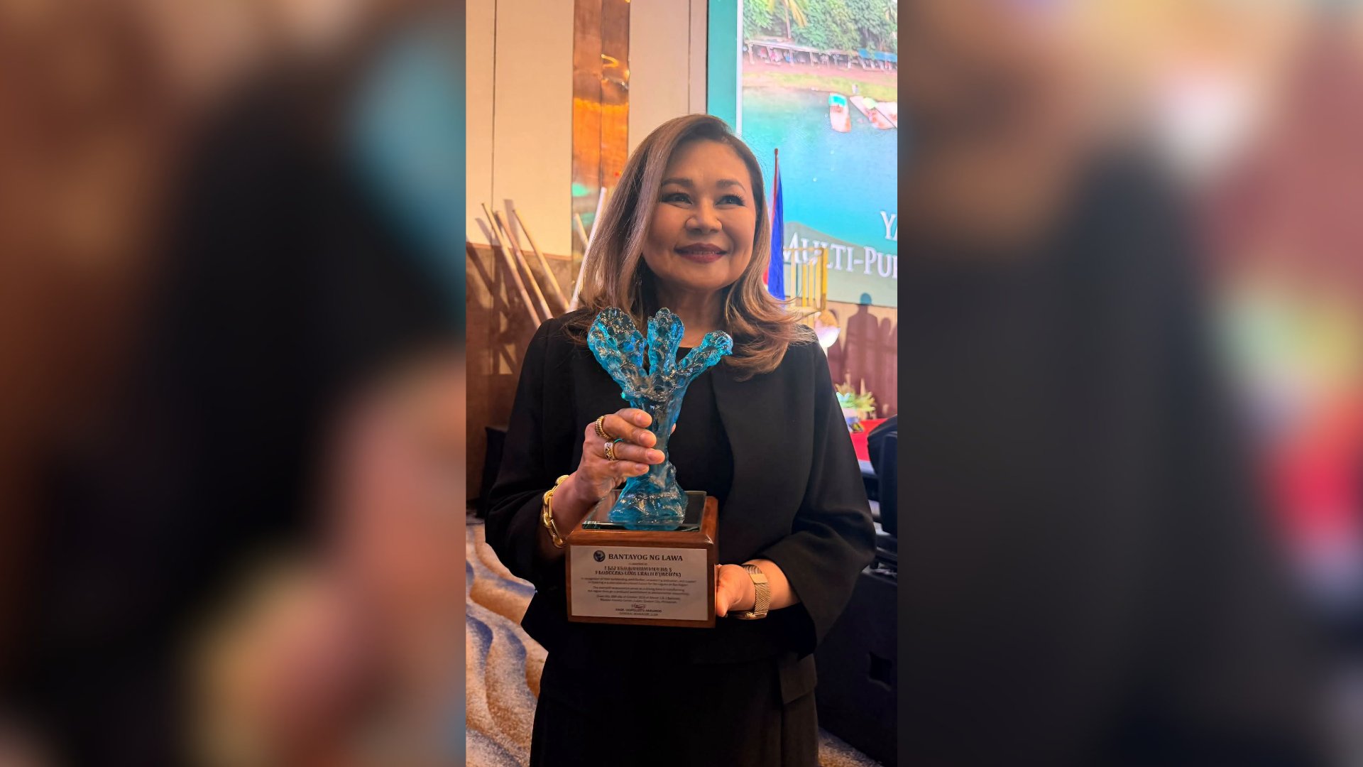 Trina Biazon shares Bantayog ng Lawa Award amid criticism