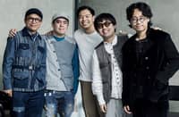 CO-FOUNDER of Spruce Ric Gindap, creative director of Homebase Toch Barrerio, founder of Homebase Choy Calaquian, co-founders and designers Kendrick Cay and CP Garcia.