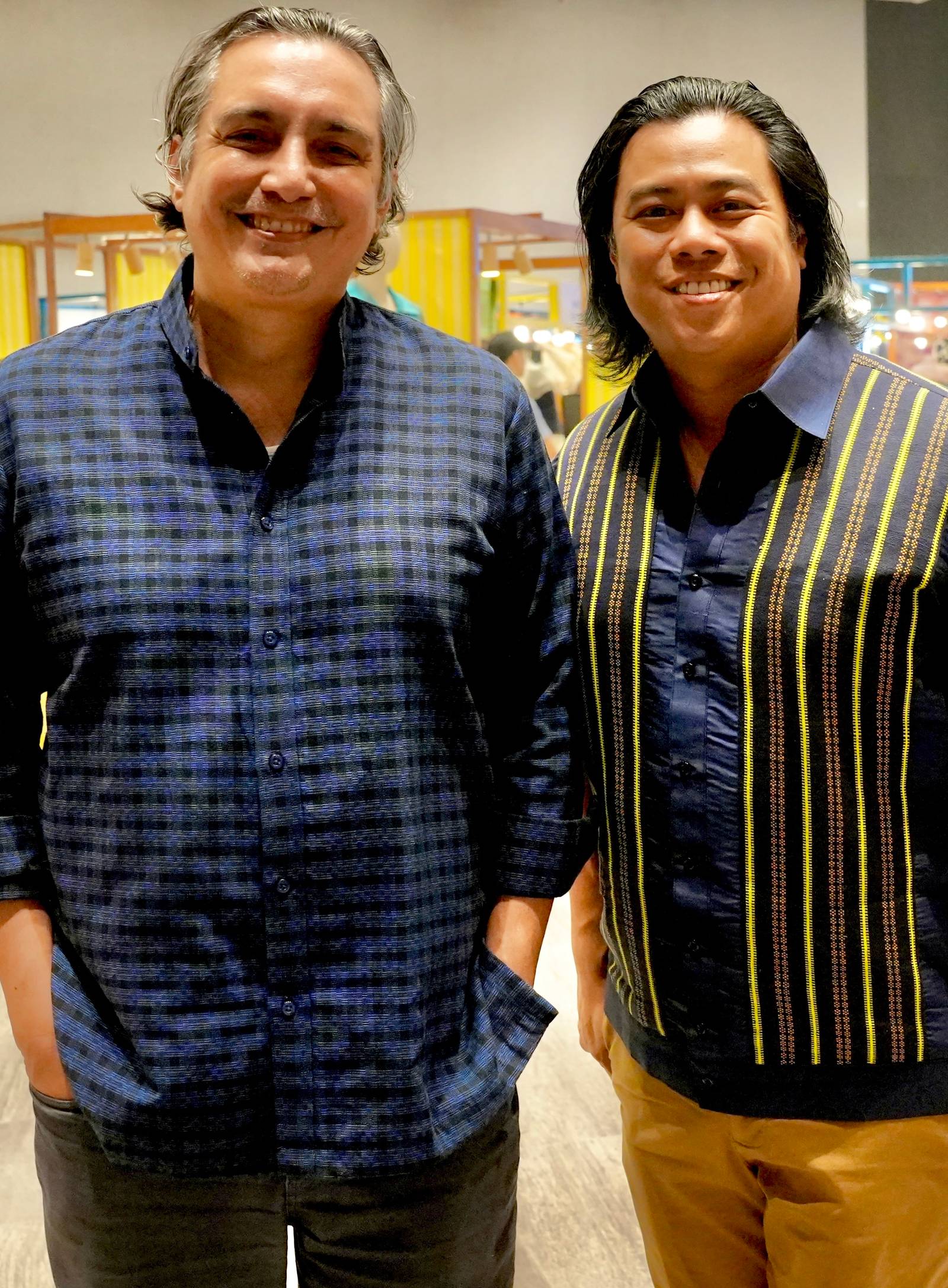 NATIONAL Museum of the Philippines director Jeremy R. Barns with Migz Anzures.